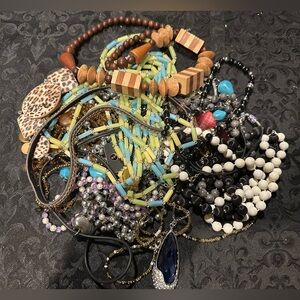 Jewelry Lot #115
As-is treasures from storage. Unmarked and wearable